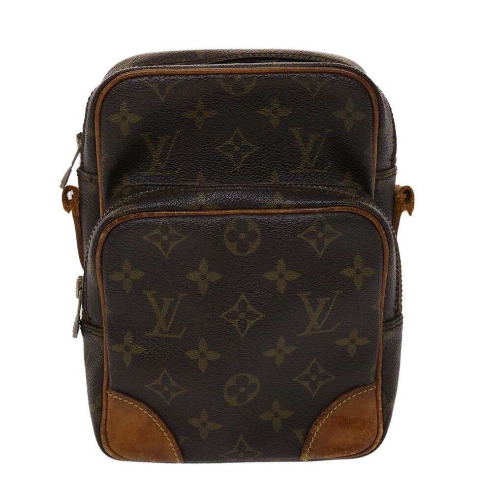 Louis Vuitton Monogram Amazon Shoulder Bag Brown